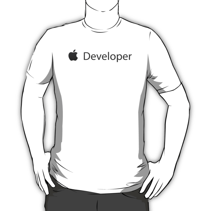 ios developer t shirt