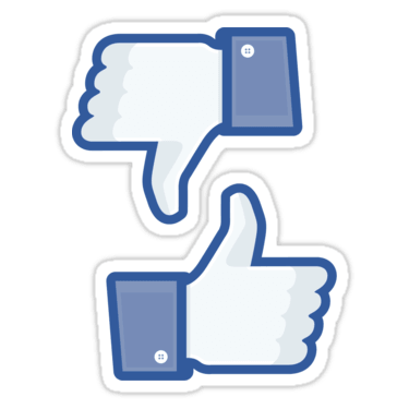 Facebook Like Thumbs Up ×2 Sticker