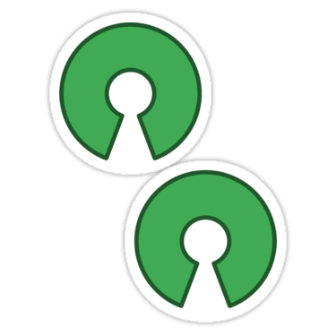 Open Source ×2 Sticker