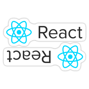 React.js ×2 Sticker