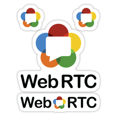 WebRTC ×4 Sticker