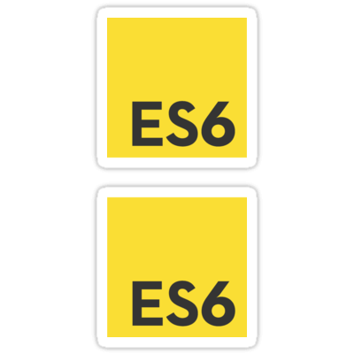 ES6 ×2 Sticker