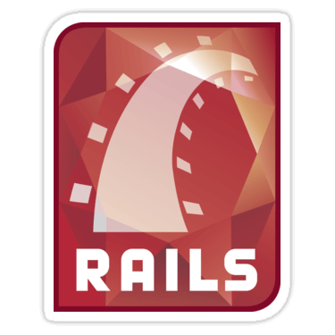 Ruby on Rails Sticker