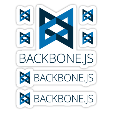 Backbone.js ×3 Sticker