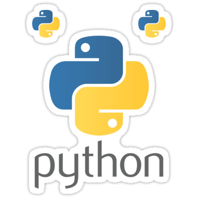 Python ×3 Sticker