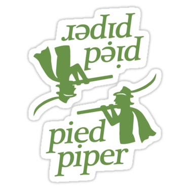 Pied Piper ×2 Sticker