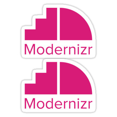 Modernizr ×2 Sticker