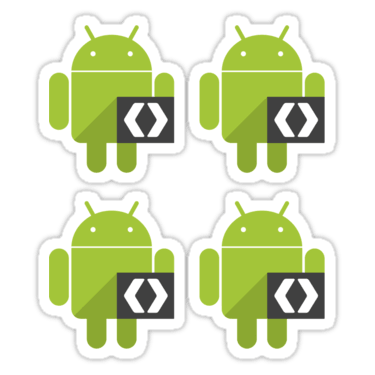 Android Developer ×4 Sticker