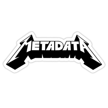 Metadata Sticker