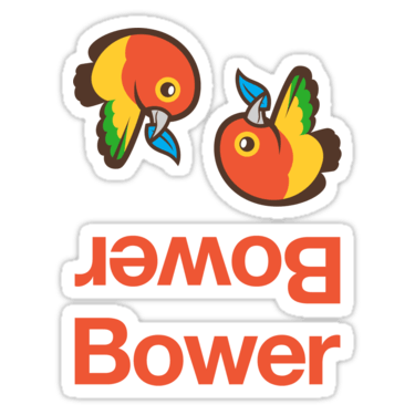 Bower ×2 Sticker