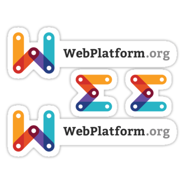 WebPlatform.org ×4 Sticker