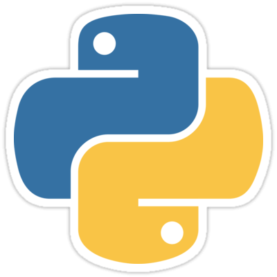 Python (Solid Colors) Sticker