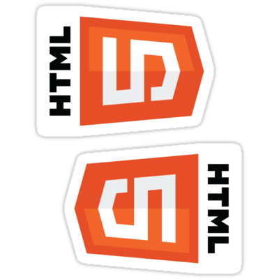 HTML5 ×2 Sticker