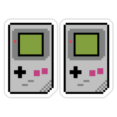 Game Boy ×2 Sticker