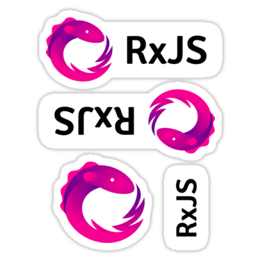 RxJS ×3 Sticker
