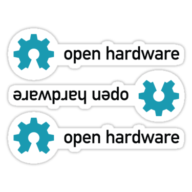 Open Source Hardware ×3 Sticker
