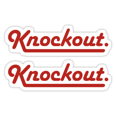 Knockout.js ×2 Sticker