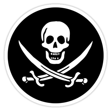 Pirate Sticker
