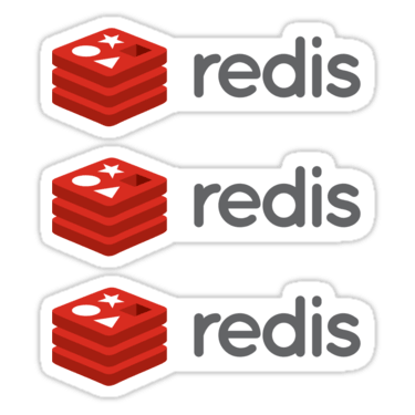 Redis ×3 Sticker