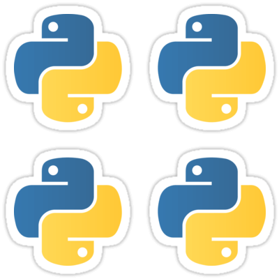Python ×4 Sticker