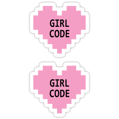 Girl Code ×2 Sticker