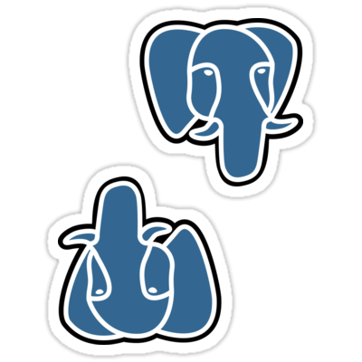 PostgreSQL ×2 Sticker
