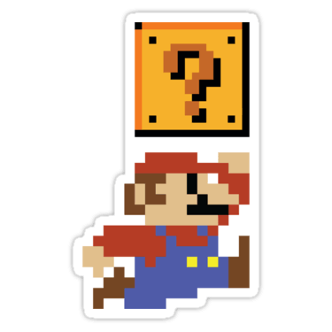 Mario (8-bit) Sticker