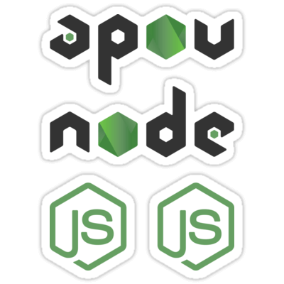 Node.js ×4 Sticker