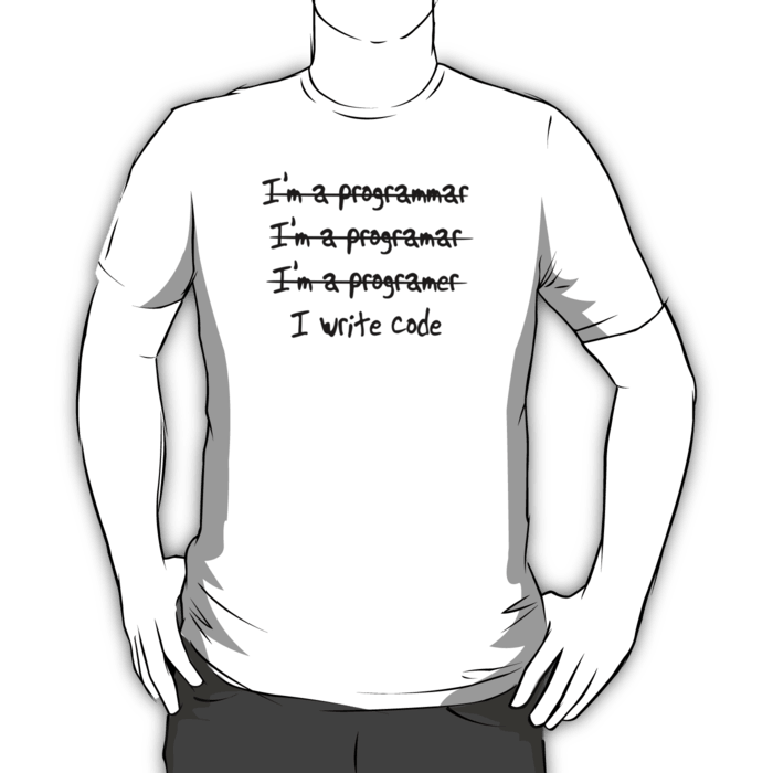 I write code T-shirt