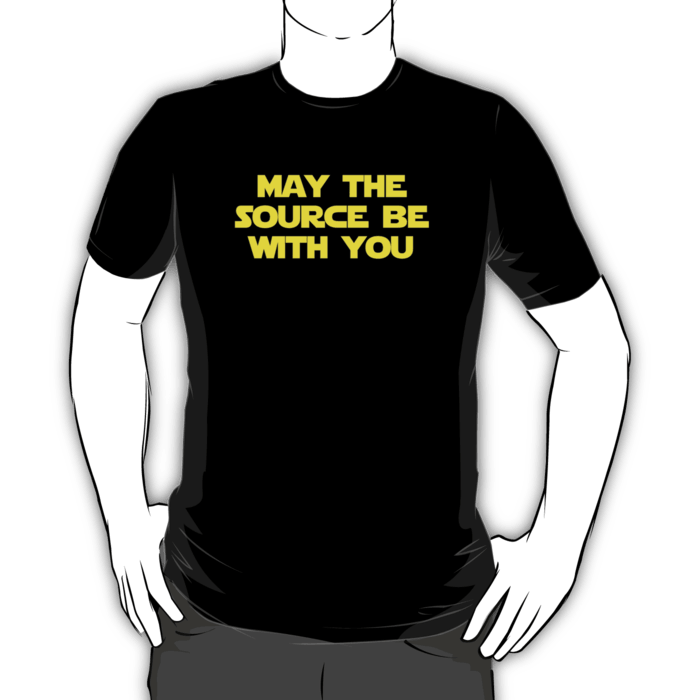 May The Source Be With You T-shirt