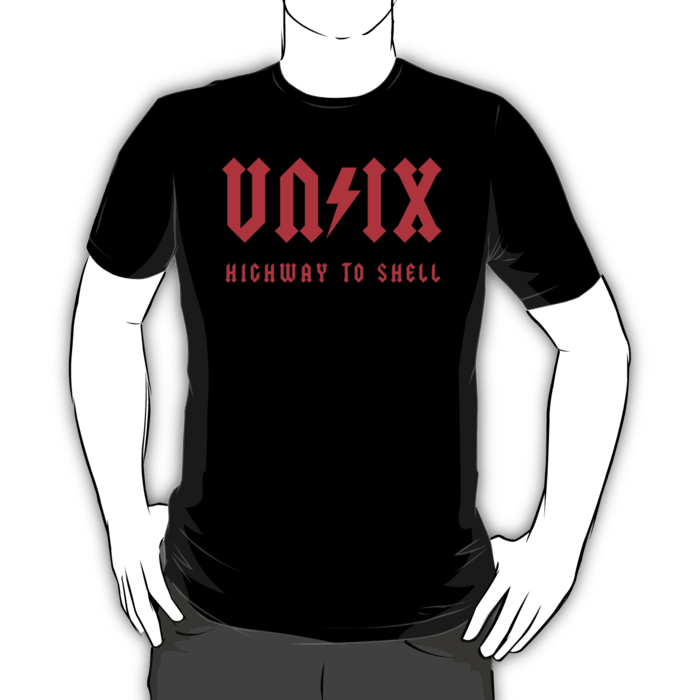 Unix - Highway to Shell T-shirt