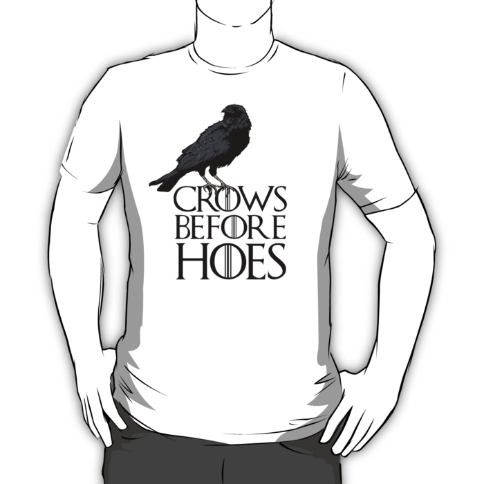 Crows Before Hoes T-shirt
