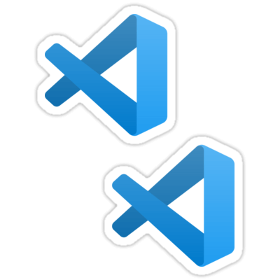 Visual Studio Code ×2 Sticker