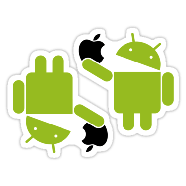 Android: An Apple A Day Sticker