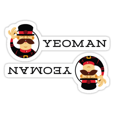 Yeoman ×2 Sticker