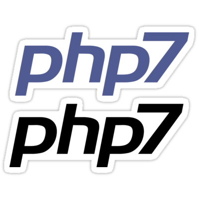 PHP 7 ×2 Sticker