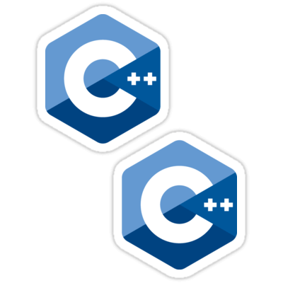 C++ ×2 Sticker