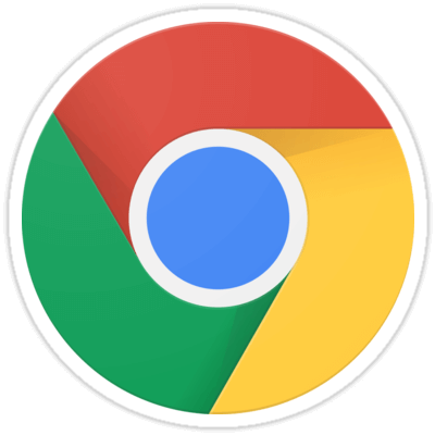Chrome Sticker