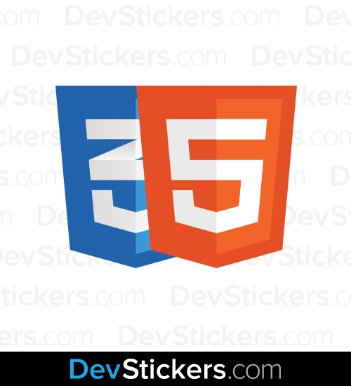 HTML + CSS Stickers – DevStickers