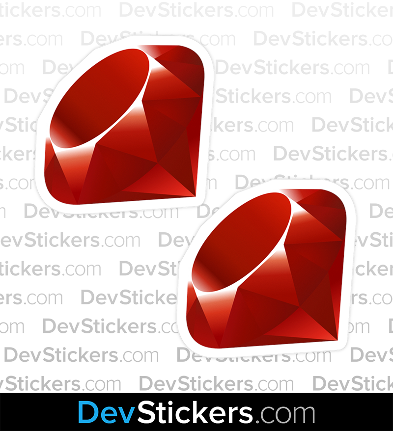 Ruby Sticker – DevStickers
