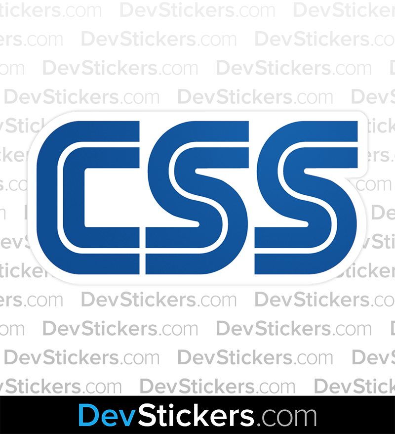 CSS (Sega) Sticker – DevStickers
