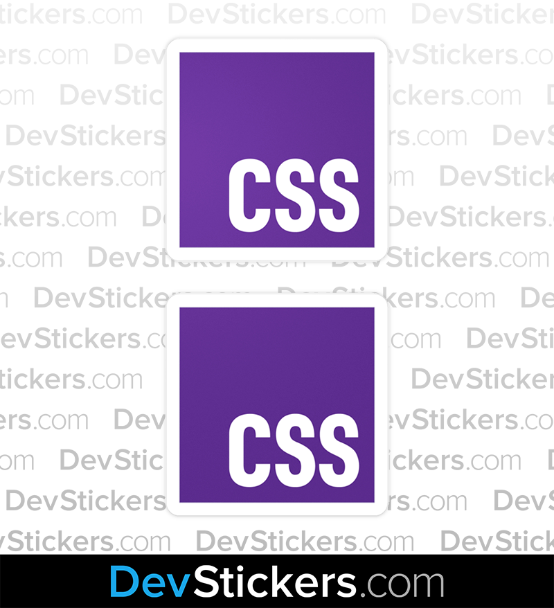 CSS Logo (Square) Sticker – DevStickers