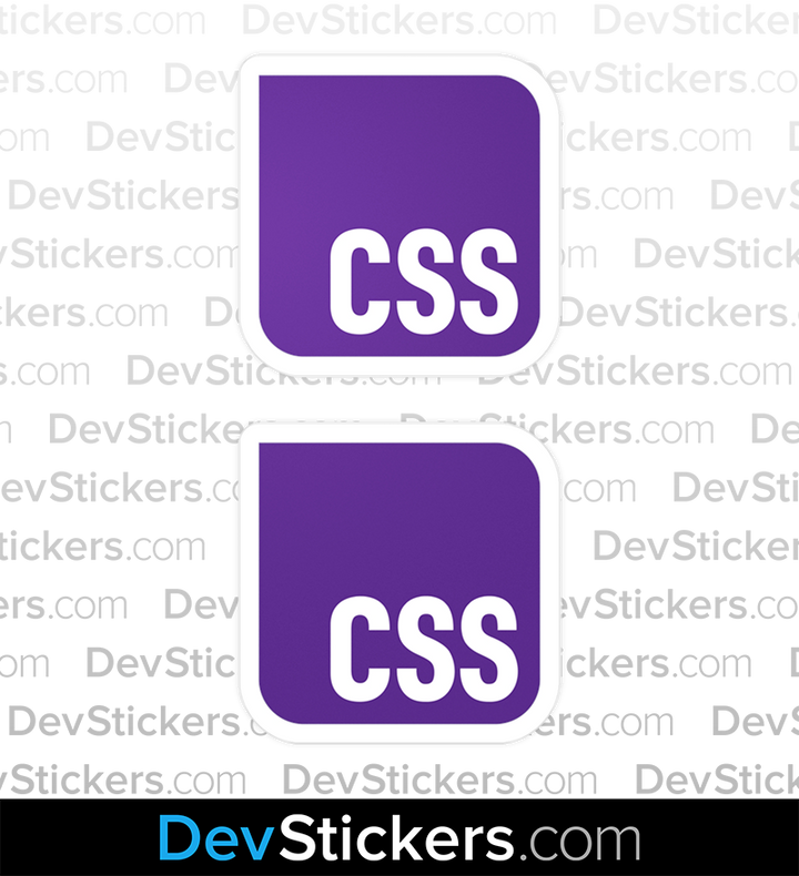 HTML + CSS Stickers – DevStickers