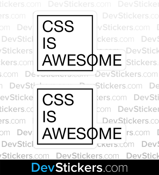 Custom Sticker Css HTML + CSS Stickers – DevStickers
