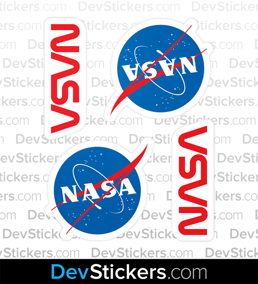 Nasa Contamination Control Sticker NASA Stickers – DevStickers