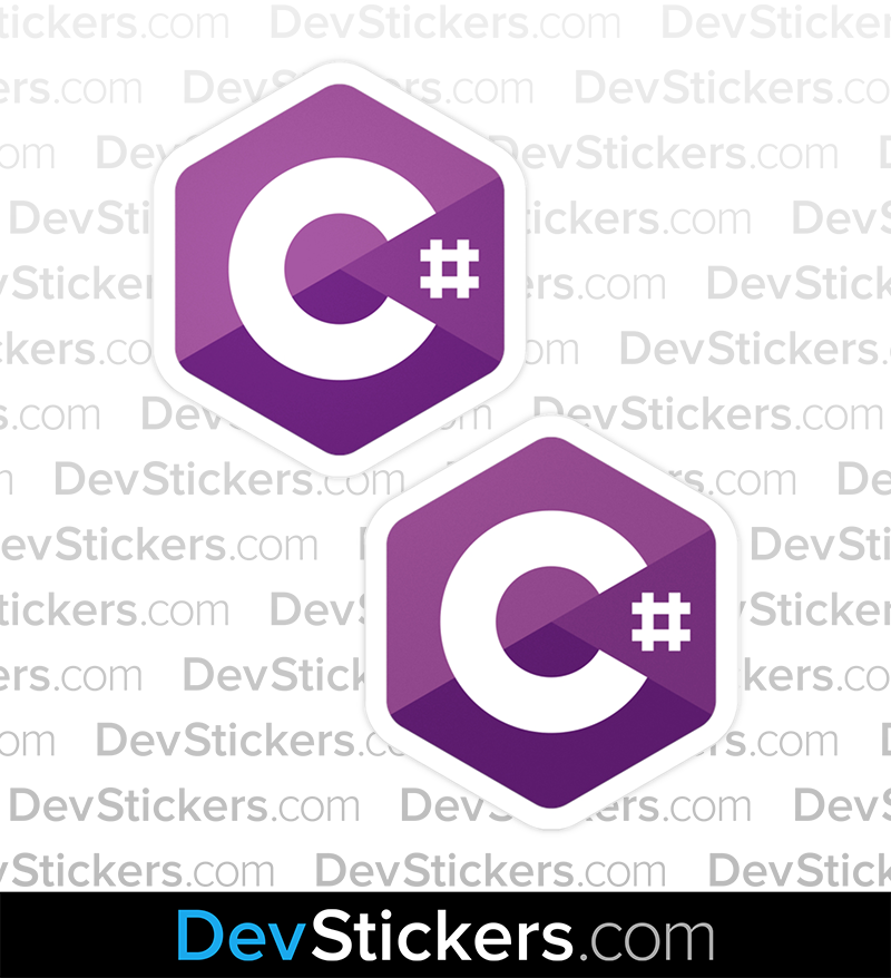 C# Sticker – DevStickers