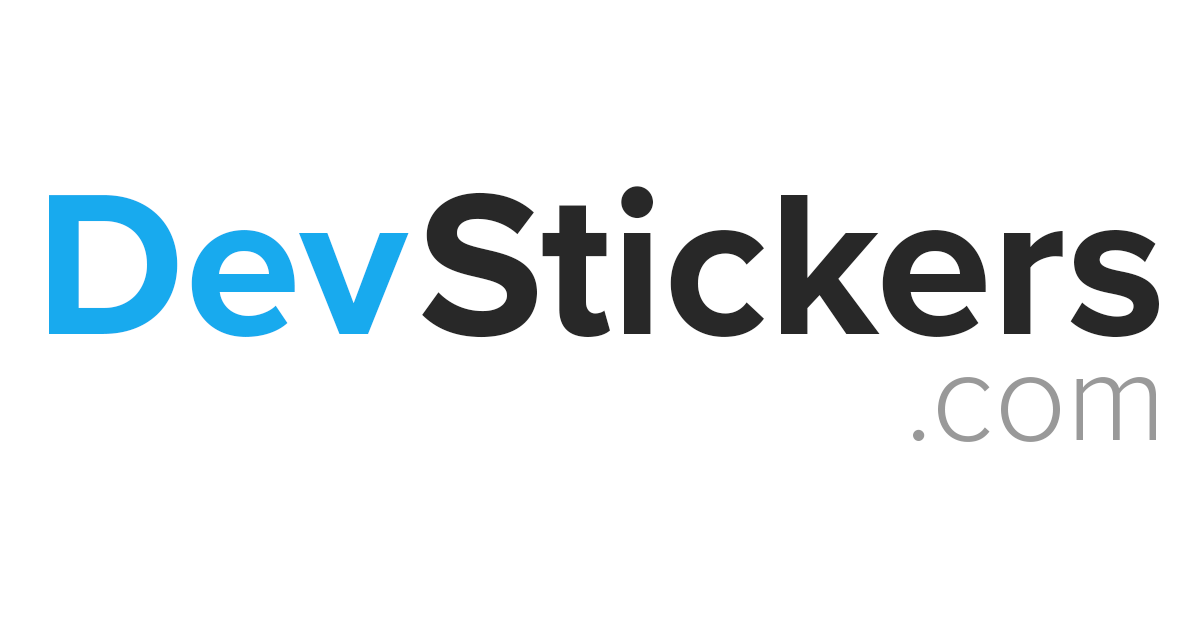 DevStickers — Stickers for Developers & Software Engineers